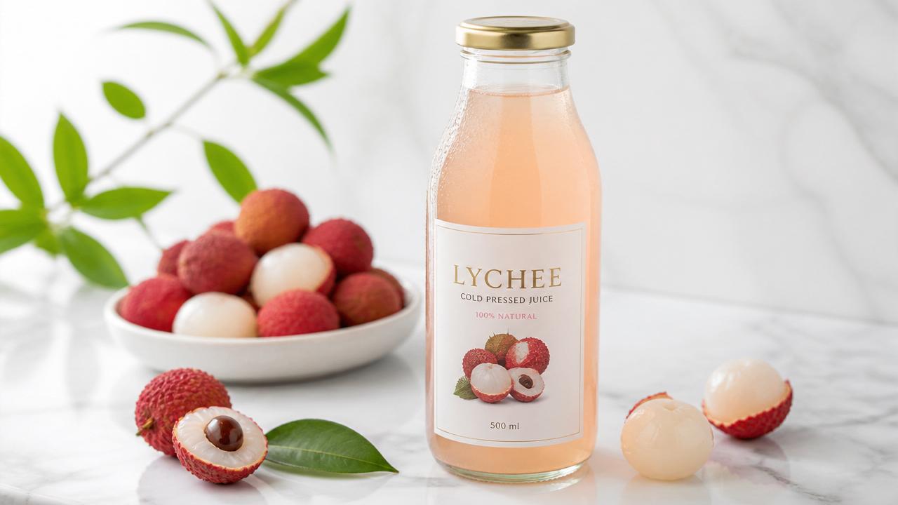 Lichi Juice fruit bowl